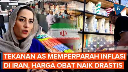 Warga Iran “Menjerit”, Tekanan AS Perparah Inflasi, Harga Obat Melonjak 3 Kali Lipat
