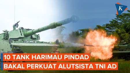 10 Unit Tank Harimau Siap Dikirim untuk Perkuat Alutsista TNI AD