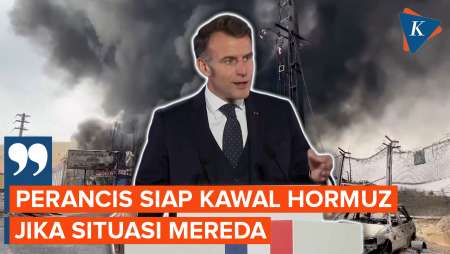 Perancis Siap Kirim Kapal Kawal Selat Hormuz Setelah Ketegangan Mereda