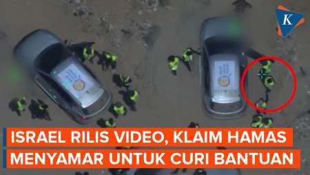 Israel Rilis Video Tuduh Hamas Menyamar demi Curi Bantuan di Gaza