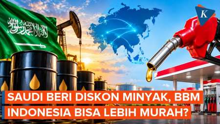 Harga Minyak Saudi Didiskon 5 Dolar AS, Apakah Harga BBM Indonesia Ikut Turun?