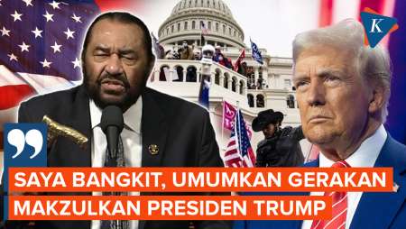 Pemakzulan Trump Digaungkan Anggota Kongres AS dari Partai Demokrat