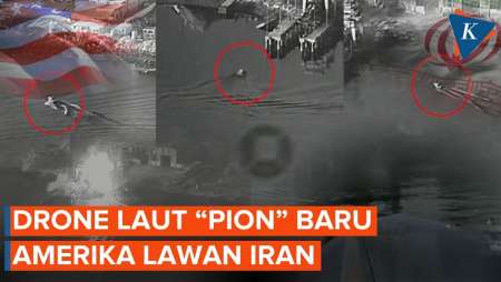 Taktik Baru Lawan Iran, AS Pakai Drone Laut Gempur Markas AL IRGC