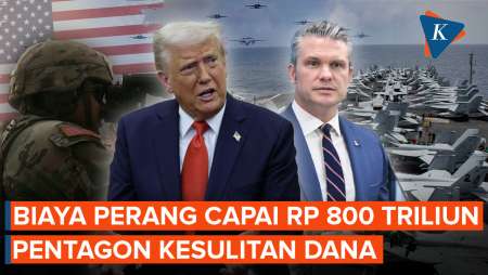 Ironi Pentagon: Militer Adidaya "Tercekik" Biaya Perang Iran Rp 800 Triliun