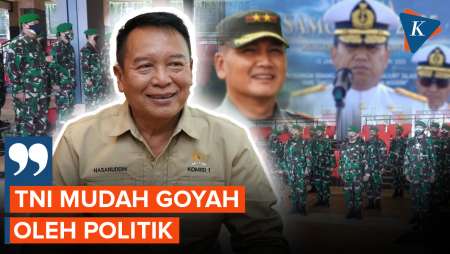 Mutasi Letjen Kunto Batal, TB Hasanuddin: TNI Mudah Goyah oleh Politik!