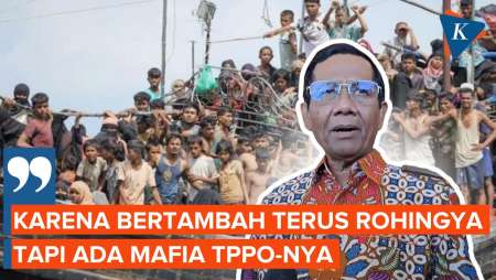 Mahfud MD Duga Ada Peran Mafia di Balik Kisruh Rohingya