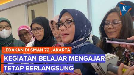 Menteri PPPA: Kegiatan Belajar Mengajar Di SMAN 72 Jakarta Akan Terus Berlangsung