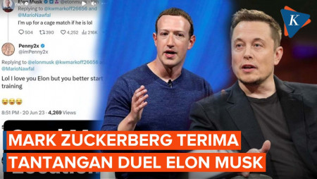 Ditantang Elon Musk, Mark Zuckerberg: Kirim Lokasi