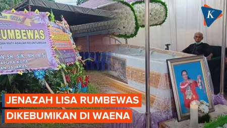 Suasana Rumah Duka Atlet Angkat Besi Lisa Rumbewas di Jayapura Papua