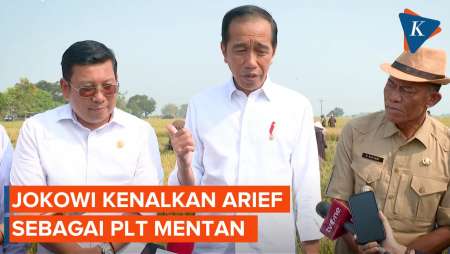 Saat Jokowi Tak Jawab Pengganti Syahrul, Justru Kenalkan Arief sebagai Plt Mentan