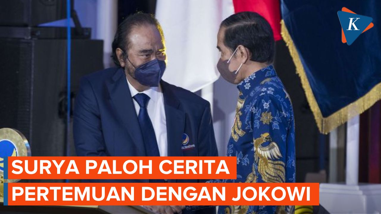 Blak-blakan, Surya Paloh Cerita Pertemuannya dengan Jokowi
