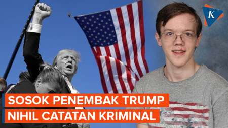 Penembak Donald Trump Nihil Catatan Kriminal