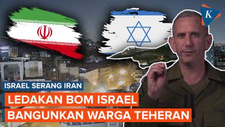 Israel Serang Iran Hari Ini, Warga Teheran Kaget Dengar Suara Ledakan