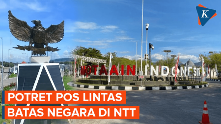 Begini Wajah PLBN Motaain, Perbatasan Indonesia dan Timor Leste