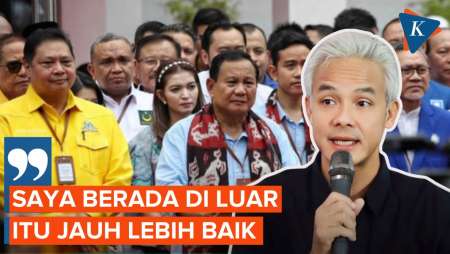 Ketimbang Jadi Menteri Prabowo-Gibran, Ganjar Pilih Berada di Luar Pemerintahan
