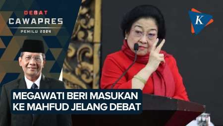 Mahfud MD Dapat Wejangan Dari Megawati Sebelum Debat Cawapres, Soal Apa?