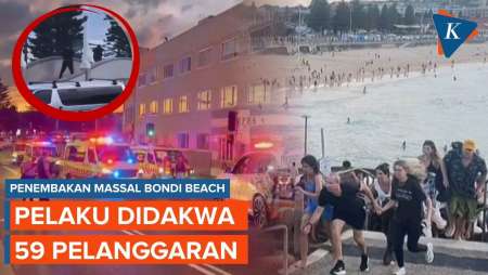 Pelaku Penembakan Bondi Beach Didakwa 59 Pelanggaran, Termasuk 15 Pembunuhan