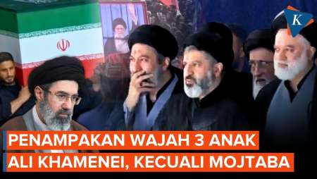 Kecuali Mojtaba, Ini Wajah 3 Anak Ali Khamenei yang Hadiri Prosesi Pemakaman di Iran!