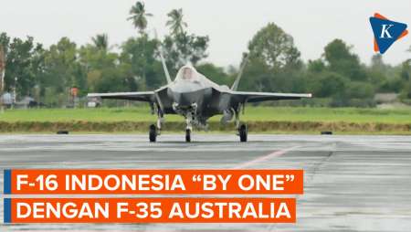 F-35 Australia Pamer Kekuatan di Langit Indonesia, Satu Lawan Satu dengan F-16 TNI AU
