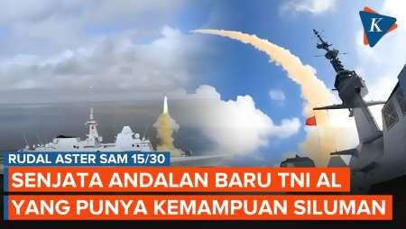 Rudal Aster 15/30, Senjata Andalan di Kapal Baru TNI AL