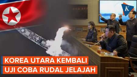 Kim Jong Un Uji Rudal Jelajah Korut Saat Korsel-AS Mulai Latihan Militer