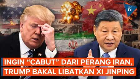 Trump Kelimpungan Hadapi Iran, Ajak Xi Jinping Cari Jalan Keluar