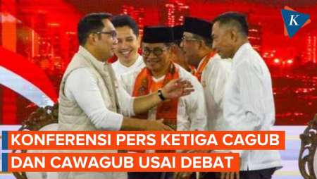 [FULL] Konferensi Pers Cagub dan Cawagub Jakarta Usai Debat Perdana