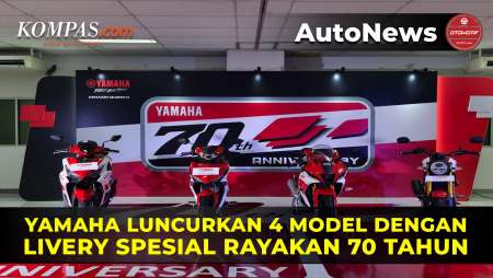 Yamaha Rayakan 70 Tahun Dengan Livery Spesial Untuk 4 Model
