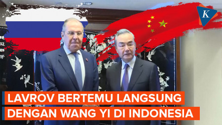 Menlu Rusia Senang Bertemu China di Indonesia: Ini Waktu yang Tepat!