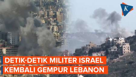 Israel Kembali Serang Lebanon, Ciptakan Ledakan Besar Di Beirut