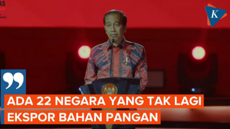 Jokowi Ungkap Ada 22 Negara yang Tidak Lagi Ekspor Bahan Pangan ke Indonesia