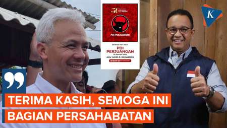 Reaksi Ganjar Usai Anies Ucapkan Selamat Ulang Tahun untuk PDI-P