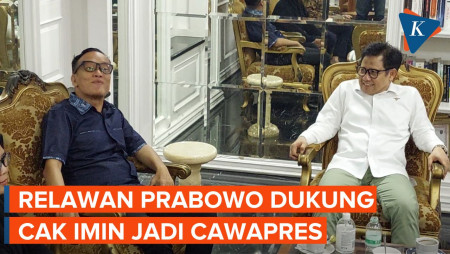 Relawan Prabowo Temui Cak Imin, Dukung Jadi Cawapres Prabowo