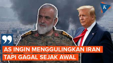 IRGC Sebut AS Ingin Gulingkan Pemerintah Iran Dalam 4 Hari, Tapi Gagal