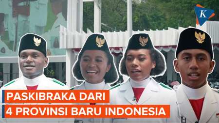 Paskibraka dari 4 Provinsi Baru Ikut Bertugas di Upacara HUT RI ke-78