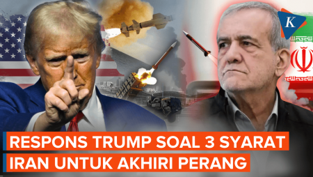Iran Minta 3 Syarat Akhiri Perang, Trump: Ini Berakhir Jika Saya Mau