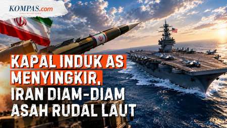 Kapal Induk AS Kian Diuji Iran, Kenapa "Menghilang" Dari Garis Blokade Usai Diincar Rudal?