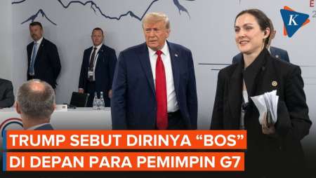 Macron Mulai Pertemuan G7 Tanpa Dirinya, Trump: Saya Bosnya!