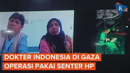 Cerita Dokter Indonesia di Gaza, Operasi Korban di Palestina Pakai Senter HP