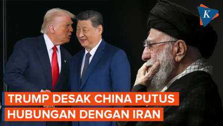 Trump Hubungi Xi Jinping, Desak China Putus Hubungan Dengan Iran