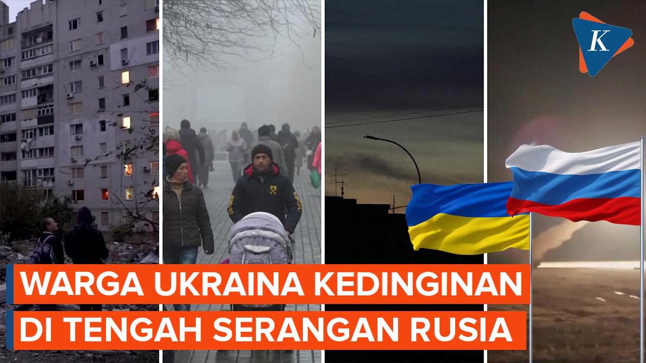 Jutaan Warga Ukraina Terancam Kedinginan di Tengah Serangan Rusia