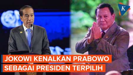 Momen Jokowi Kenalkan Prabowo sebagai Presiden Terpilih Saat Buka WWF ke-10