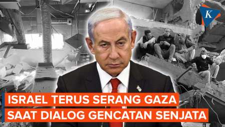 Israel Terus Serang Gaza Saat Perundingan Gencatan Senjata Berlangsung