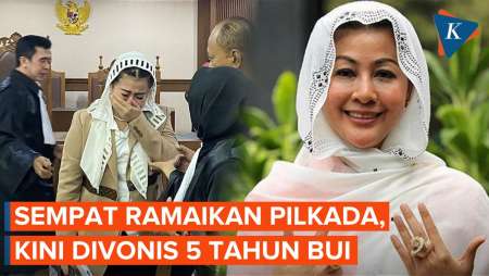 Hasnaeni Wanita Emas, Dulu Ramaikan Pilkada Kini Divonis 5 Tahun Penjara