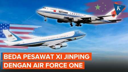 Pesawat Xi Jinping Dan Air Force One Sama-sama Boeing 747, Apa Perbedaannya?