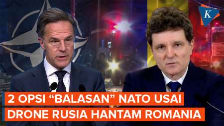 Dua Opsi Respons NATO Setelah Drone Rusia Hantam Romania 