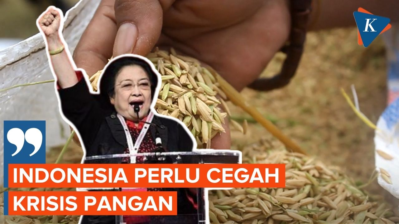 Megawati Serukan Indonesia Antisipasi Krisis Pangan