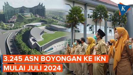 Ribuan ASN Mulai Dipindah ke IKN Juli 2024, Dapat Apa?