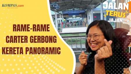 Pesona Kereta Panoramic, Tiga Jam Bandung - Jakarta Terasa Asyik dan Menyenangkan