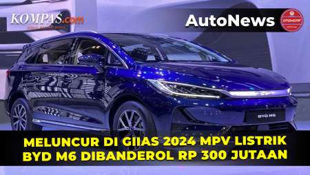 MPV Listrik BYD M6 Meluncur di GIIAS 2024, Harga Rp…